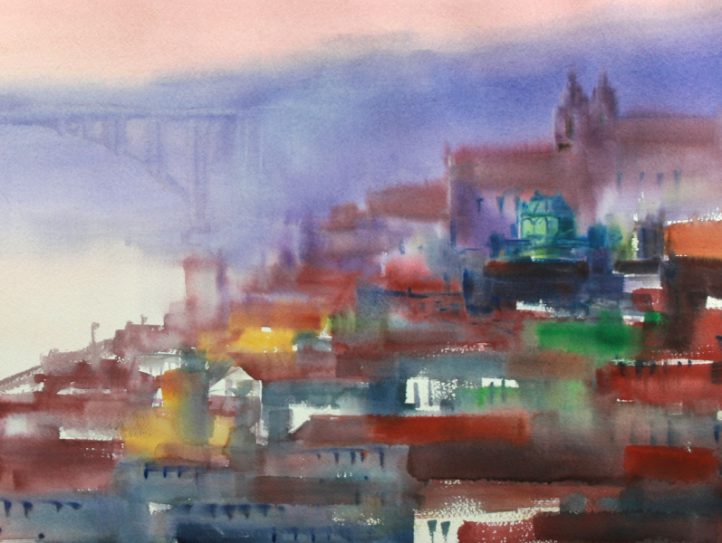 António Neves - Vista do Porto