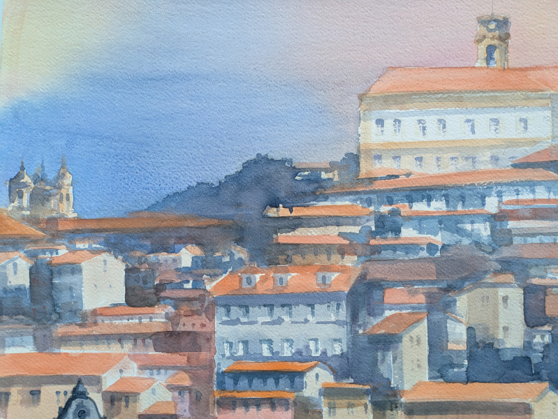 António Neves - Vista de Coimbra