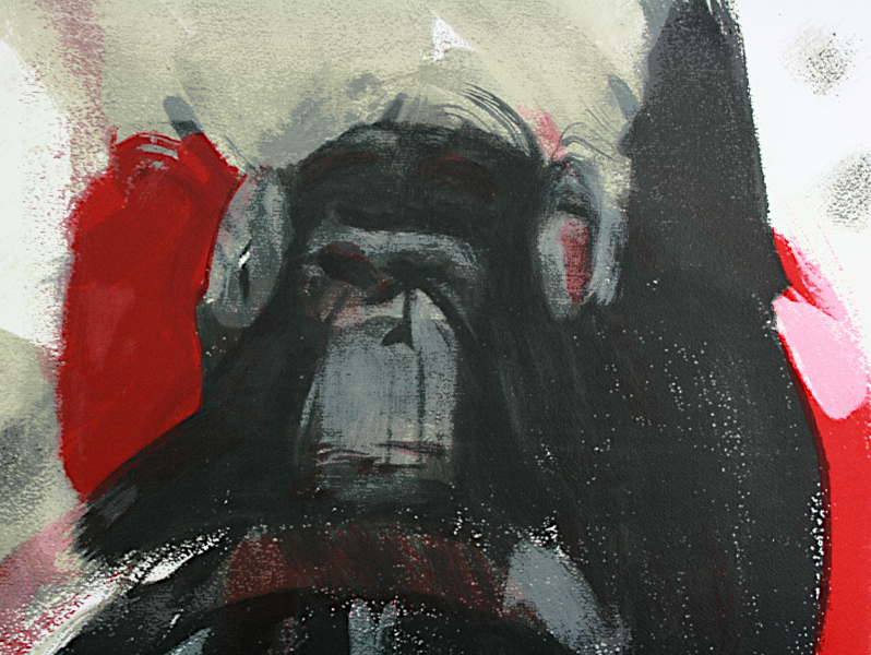 Júlio Pomar - Chimpanzé