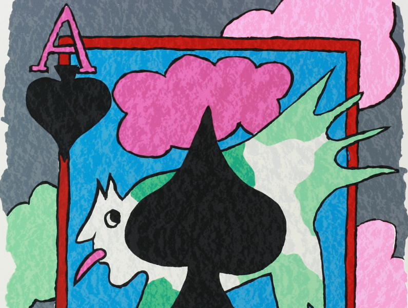 José de Guimarães - Ás de Espadas