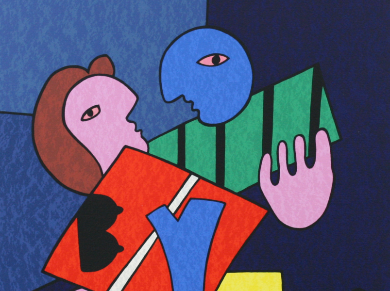 José de Guimarães - Amantes